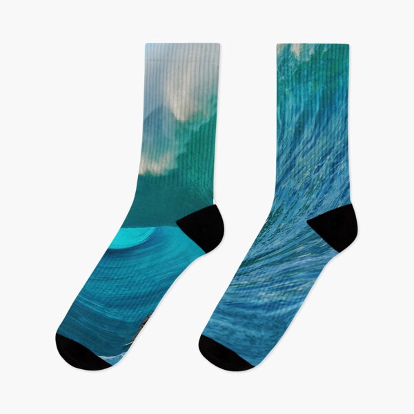 Item preview, Surfing Giant Blue Ocean Waves designed and sold by kris-money.