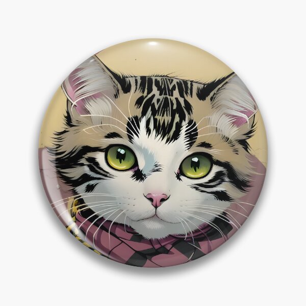 Item preview, Fashionable Cat - Modern Digital Art designed and sold by Ai-michiart.