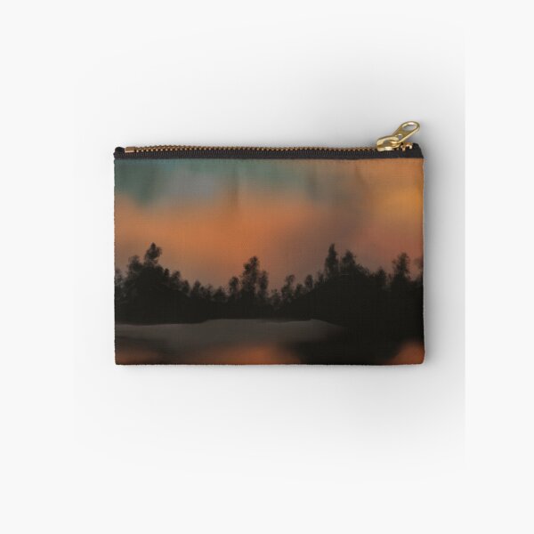 Item preview, Lake Sunset Hand Drawn Digital Art Painting  designed and sold by Lartheviking.
