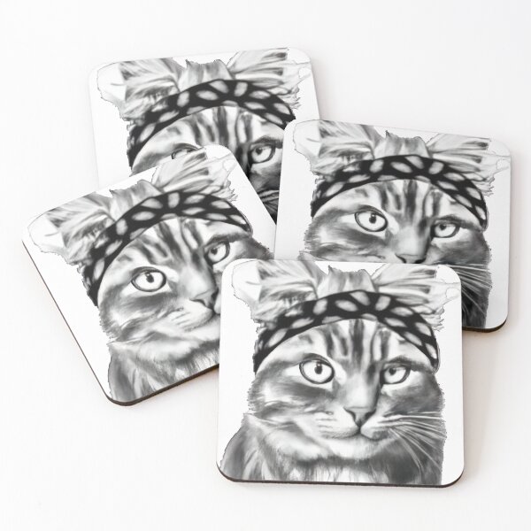 Item preview, Sports Cat Wearing a Headband designed and sold by phillipbooth.