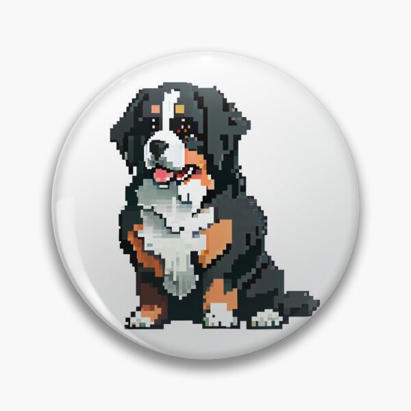 Item preview, Bernese Mountain Pixel Dog designed and sold by Star_.