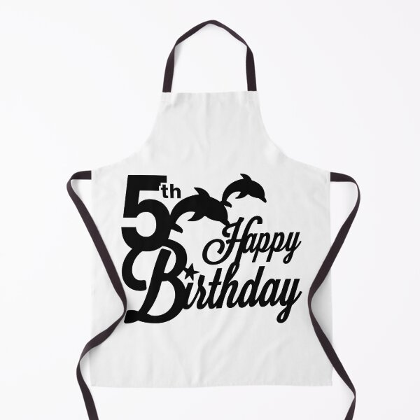 Item preview, 5th Birthday T-Shirt, Birthday T-Shirt, Dolphin show theme, Happy Birthday T-shirt, Birthday Gift, Design for Man and Ladies ,Boy and Girl ,Classic T-Shirt Gift designed and sold by sixday 7day.