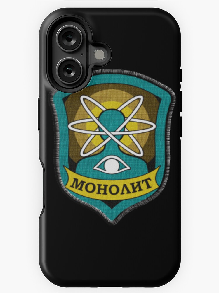 Thumbnail 1 von 4, iPhone-Hülle, S.T.A.L.K.E.R. Monolith Patch - Monolith Fraktionssymbol designt und verkauft von ContTraders.