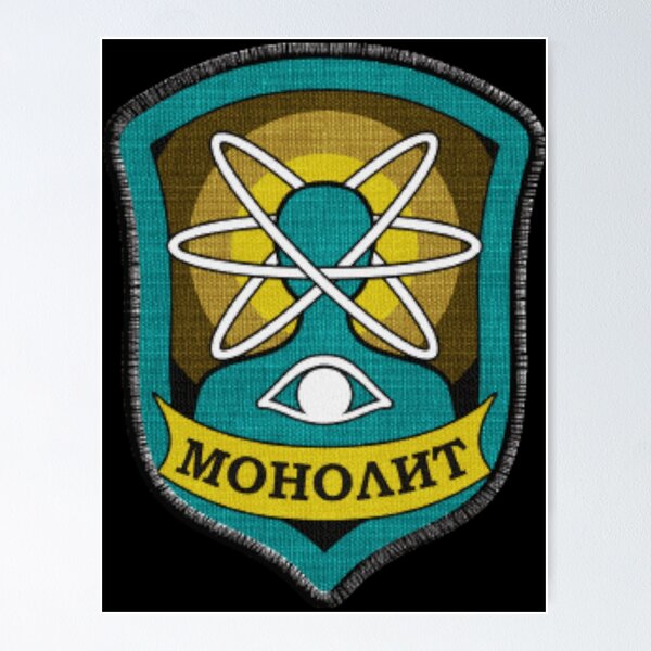 Artikel-Vorschau von S.T.A.L.K.E.R. Monolith Patch - Monolith Fraktionssymbol, designt und verkauft von ContTraders.