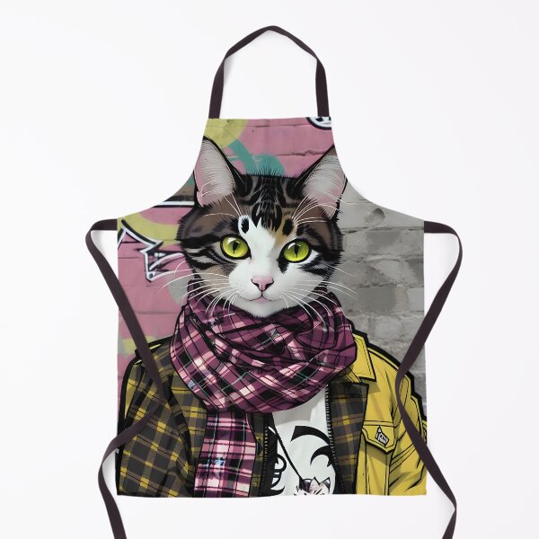 Item preview, Fashionable Cat - Modern Digital Art designed and sold by Ai-michiart.