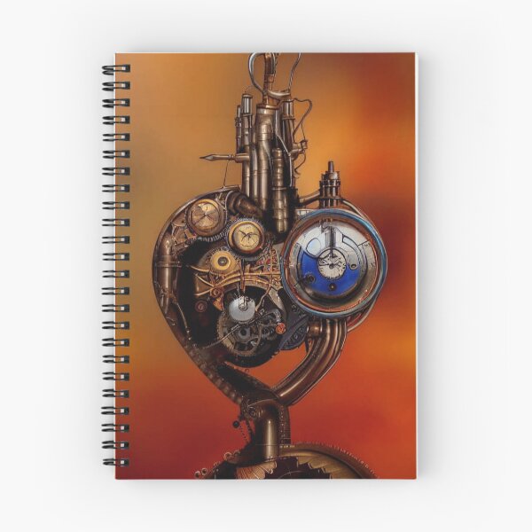 Item preview, Steampunk mechanical heart designed and sold by Dendros-Studio.