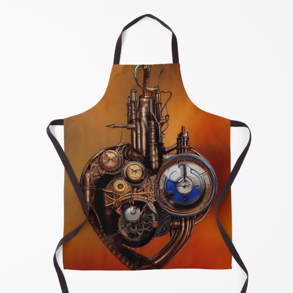 Item preview, Steampunk mechanical heart designed and sold by Dendros-Studio.