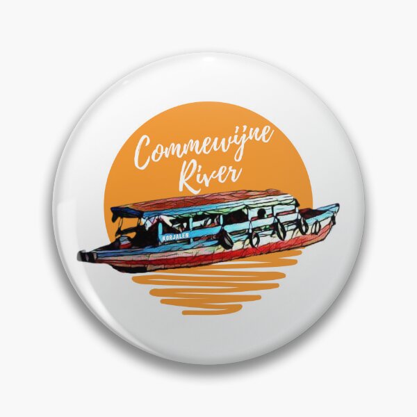 Item preview, Commewijne River Suriname Decal designed and sold by Dekal.