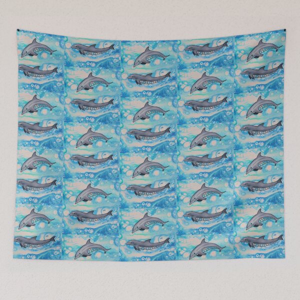 Item preview, Double dolphin  designed and sold by Gem's Artistic  Creations.
