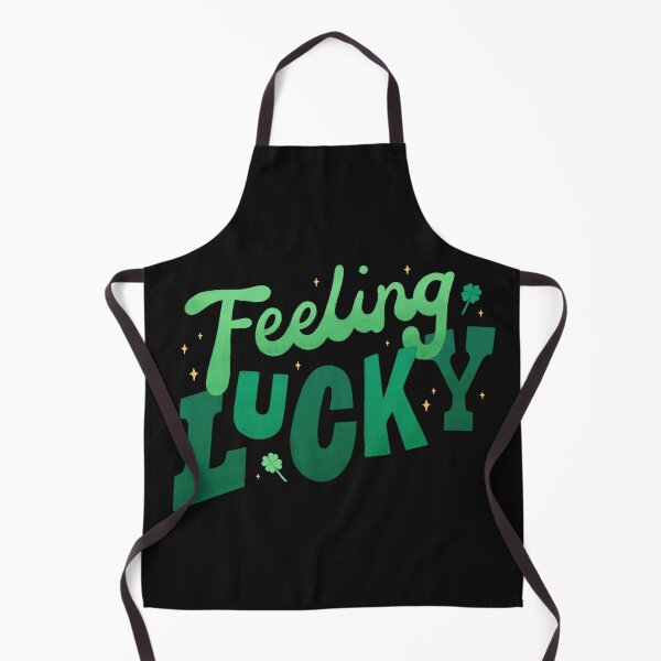 Item preview, Vintage Feeling Lucky Green Bold Typography  designed and sold by garniturex.