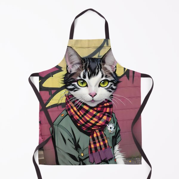 Item preview, Fashionable Cat - Modern Digital Art designed and sold by Ai-michiart.