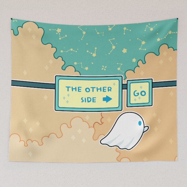 Item preview, A ghost goes to the other side designed and sold by Inkcapella.