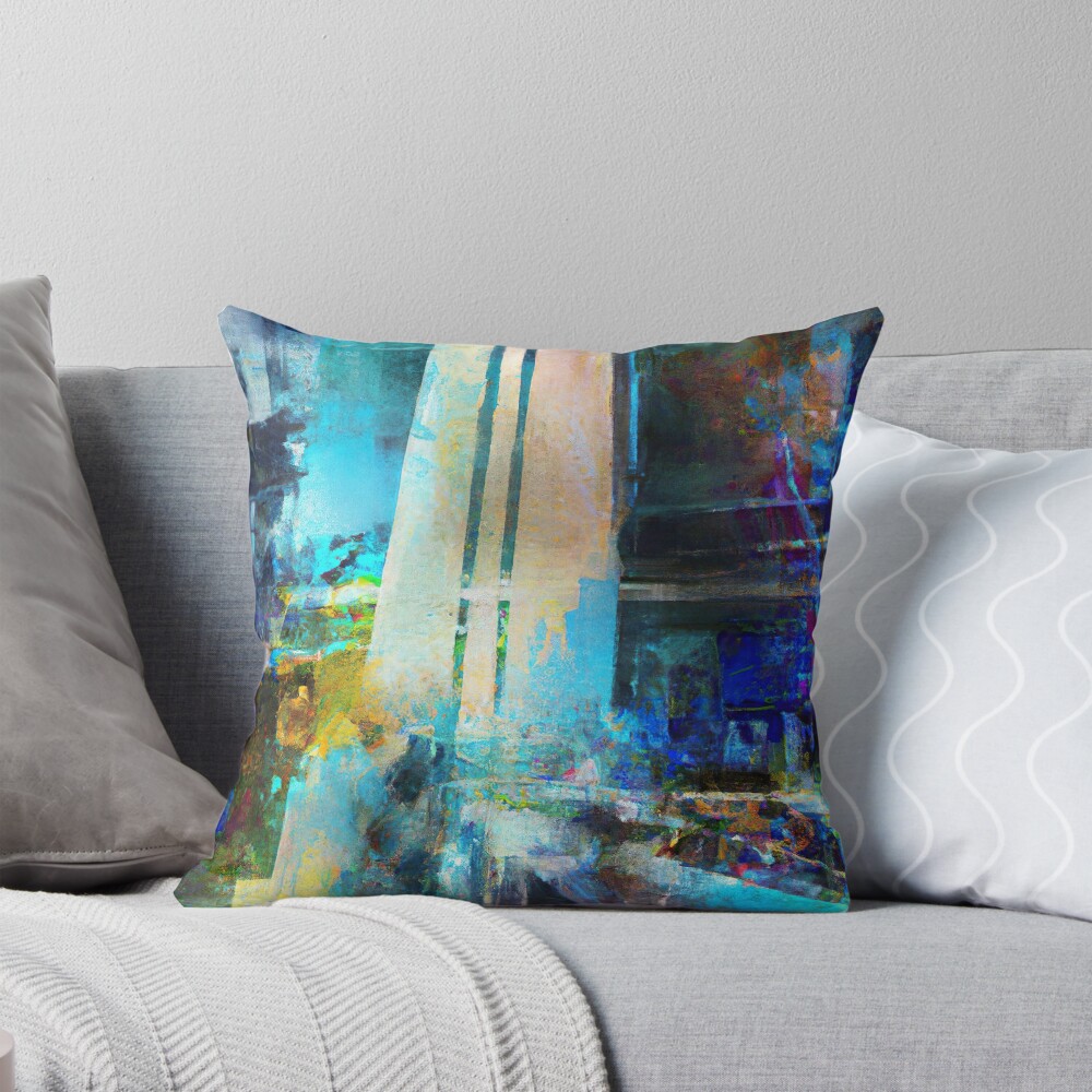 Item preview, Throw Pillow designed and sold by Graphodesia.
