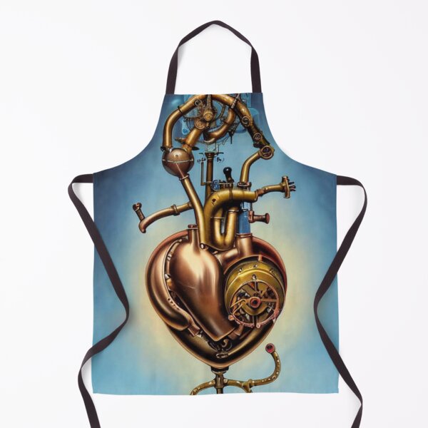 Item preview, Steampunk mechanical heart designed and sold by Dendros-Studio.