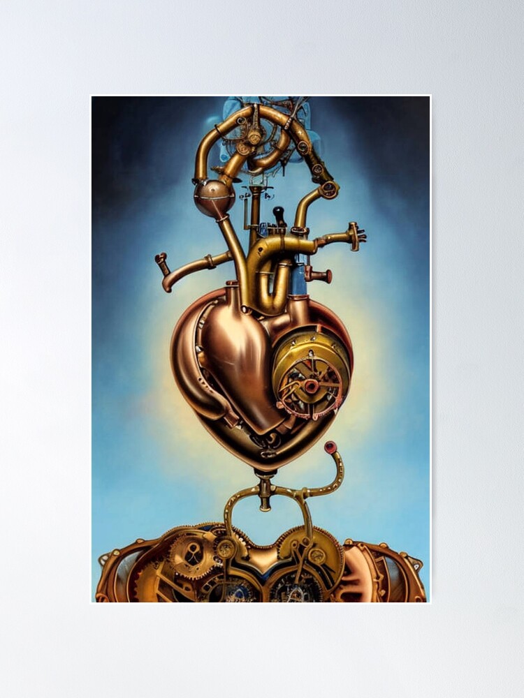 Armoured Heart II  Steampunk heart, Metal heart, Steampunk tattoo