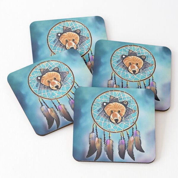 Item preview, Dream catcher Bear designed and sold by Aloha Midori.