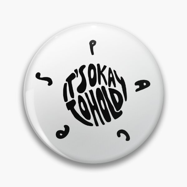 Item preview, its okay to hold space graphic desing print  designed and sold by heyitsad.