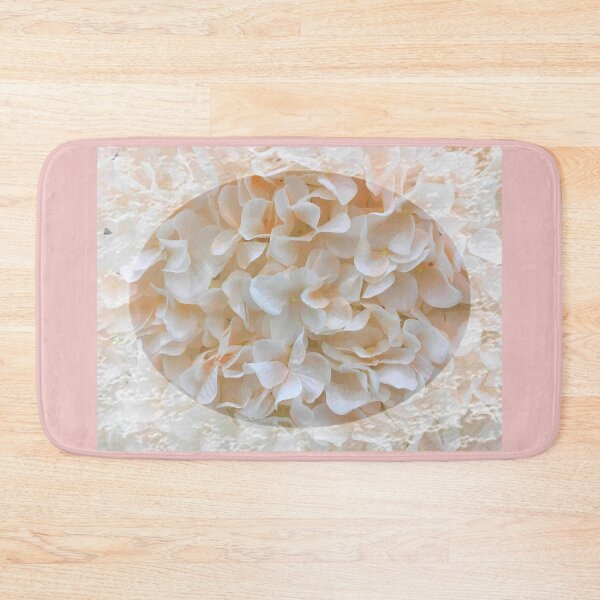 Item preview, Romantic Vintage pink-white flowers with lace trim by Iritof designed and sold by iritof.