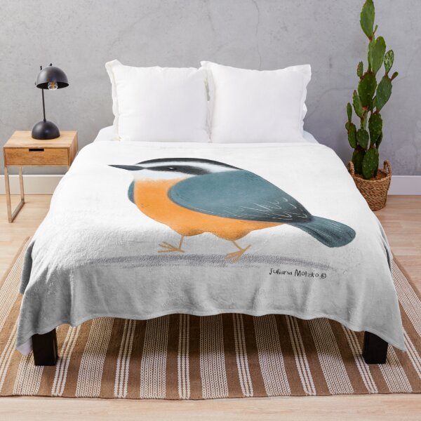 Item preview, Eurasian Nuthatch Bird designed and sold by julianamotzko.