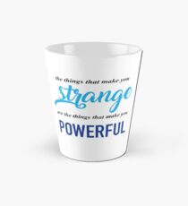 "The Things That Make You Strange Are the Things that Make You Powerful" Ben Platt Acceptance Speech Tall Mug