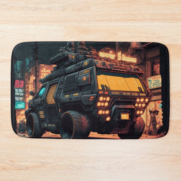 Item preview, Swat Truck Patrolling Neo City designed and sold by ultra-cool.