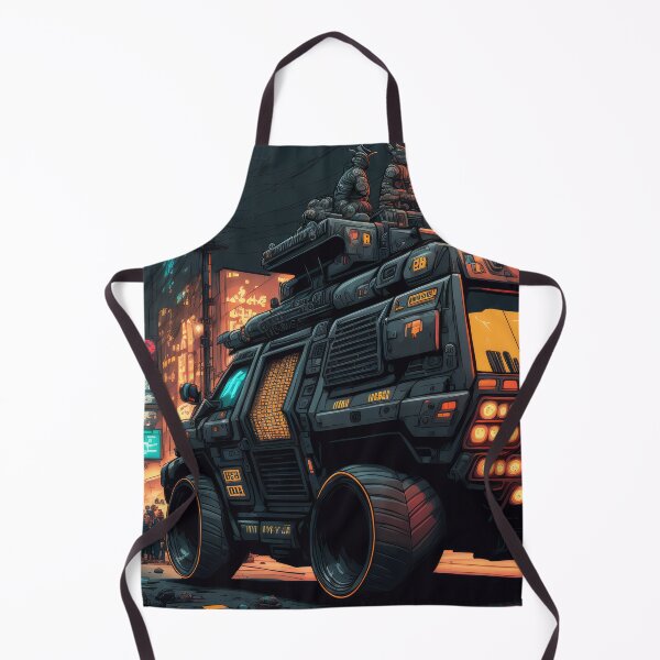 Item preview, Swat Truck Patrolling Neo City designed and sold by ultra-cool.
