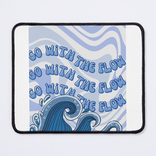 Item preview, "go with the flow" art print designed and sold by beccamb.