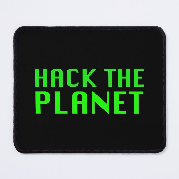 Item preview, Hack The Planet - Hackers Cyber Text designed and sold by softbluehum.