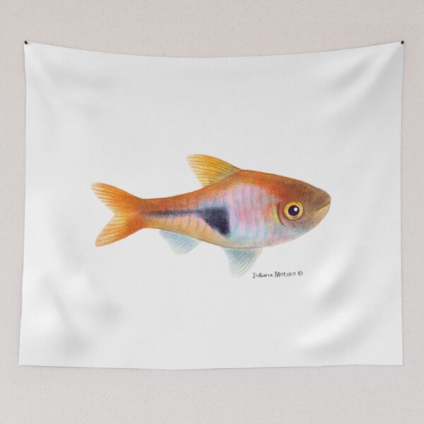 Item preview, Harlequin Rasboras Fish designed and sold by julianamotzko.