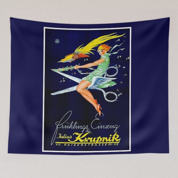 Item preview, "SCISSORS" Advertising Fruhlings Einsug Print designed and sold by posterbobs.