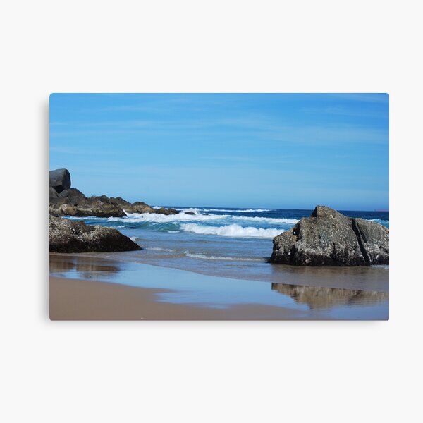 Low Tide - Redhead Beach NSW Canvas Print