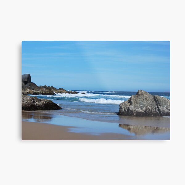 Low Tide - Redhead Beach NSW Metal Print