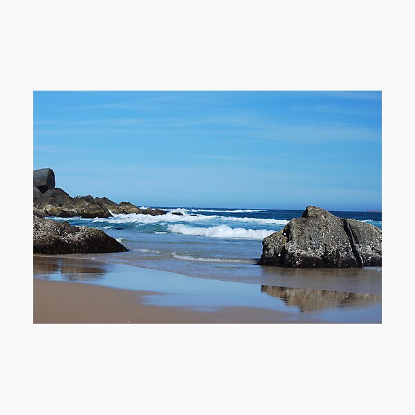 Low Tide - Redhead Beach NSW Photographic Print