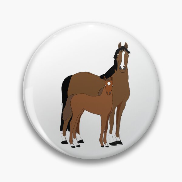Item preview, Morgan Mare and Foal designed and sold by DickinsonDesign.