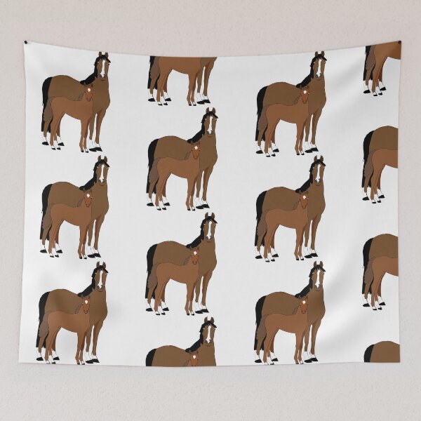 Item preview, Morgan Mare and Foal designed and sold by DickinsonDesign.