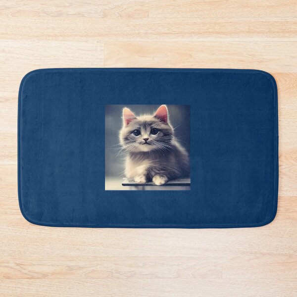Item preview, Cute Kawaii Grey Cat designed and sold by FantaExpression.