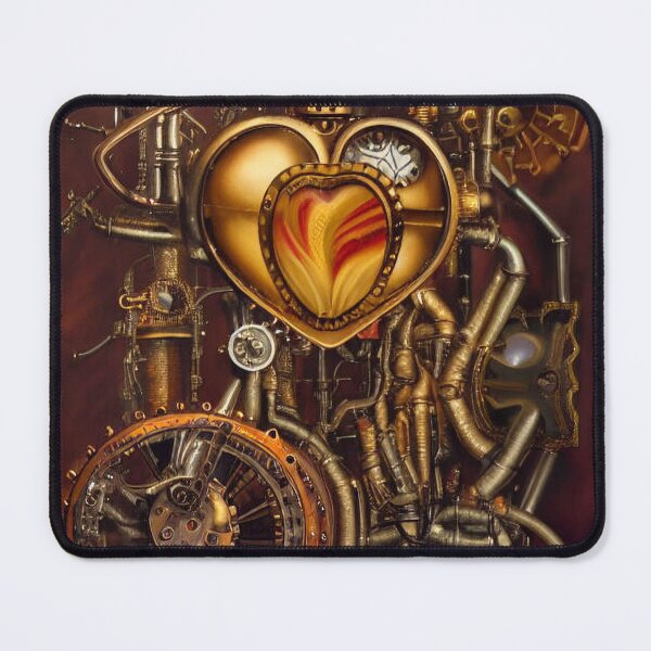 Item preview, Steampunk mechanical heart designed and sold by Dendros-Studio.