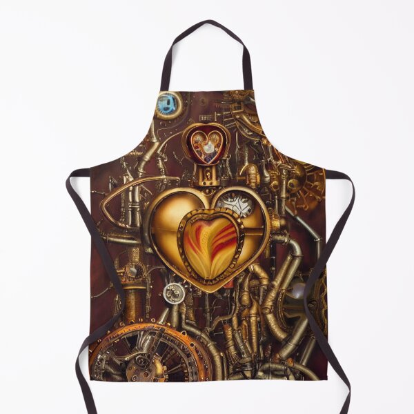 Item preview, Steampunk mechanical heart designed and sold by Dendros-Studio.
