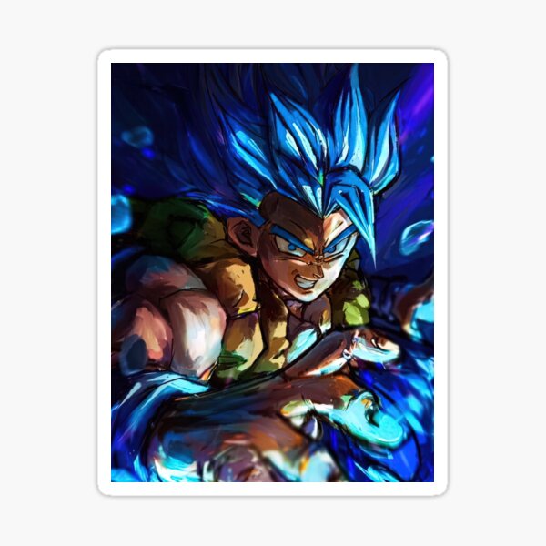 goku super saiyan blue kaioken Classic  Sticker for Sale by virtslepatla