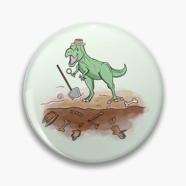 Item preview, Digging Dino Excavates Fossils designed and sold by Hannah Scherwatzky.