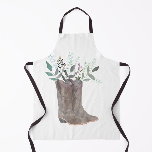 Item preview, Botas de vaquera occidental de acuarela floral designed and sold by Ashlison.