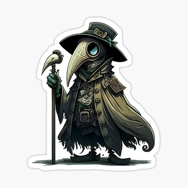 Item preview, Lil' Plague Doctor designed and sold by Miett.