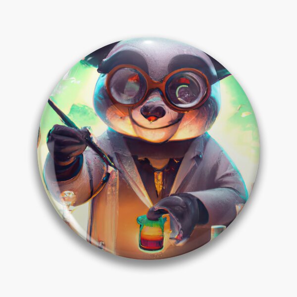 Item preview, Panda gone mad in a neon lab designed and sold by Cosmic-graphics.
