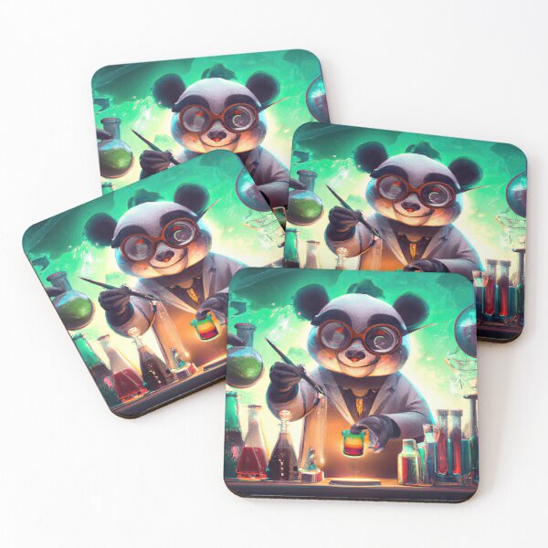 Item preview, Panda gone mad in a neon lab designed and sold by Cosmic-graphics.