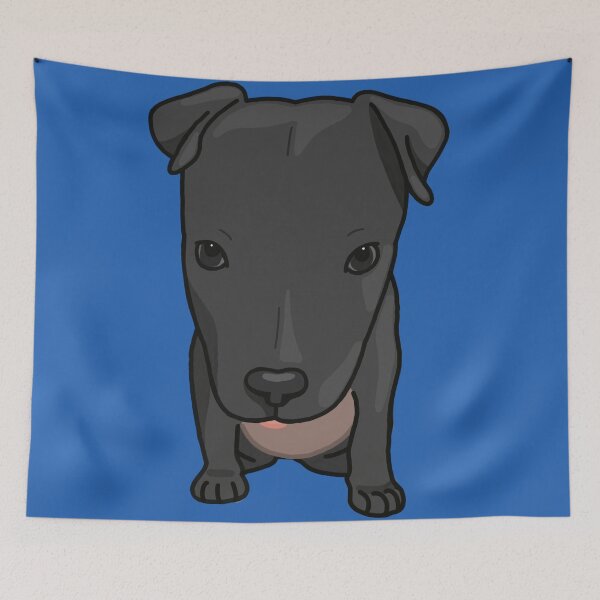 Item preview, Black Pit Pup designed and sold by katiek-franklin.