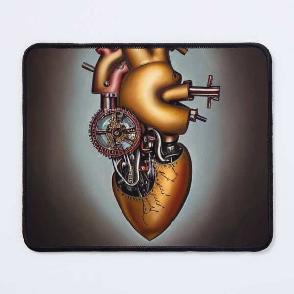 Item preview, Steampunk mechanical heart designed and sold by Dendros-Studio.