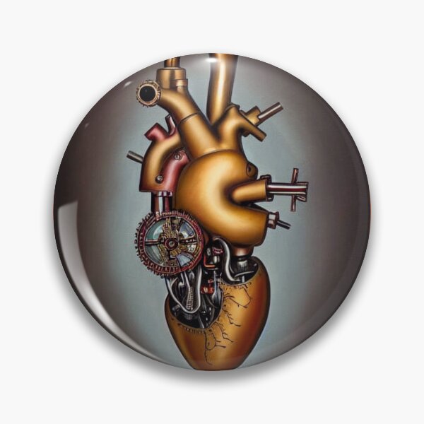 Item preview, Steampunk mechanical heart designed and sold by Dendros-Studio.