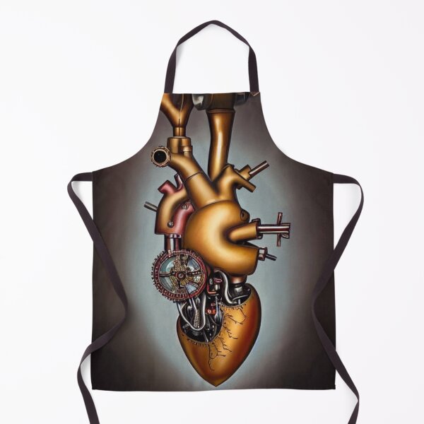 Item preview, Steampunk mechanical heart designed and sold by Dendros-Studio.