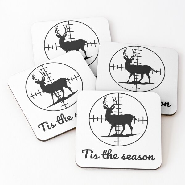 Item preview, Deer Hunting Season Buck in Rifle Scope Crosshairs designed and sold by dreamwearprints.