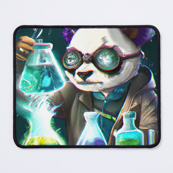 Item preview, Panda takes on the neon scifi world designed and sold by Cosmic-graphics.